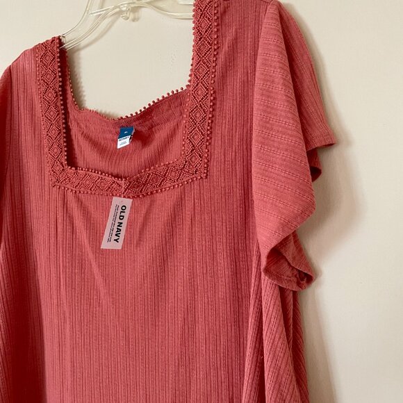 Square neck summer blouse ✿ - Picture 4 of 8